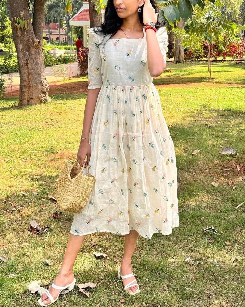 Party Wear Designer Midi Gown Kurti Bollywood Indian Pakistani Top Tunic Kurta Dress