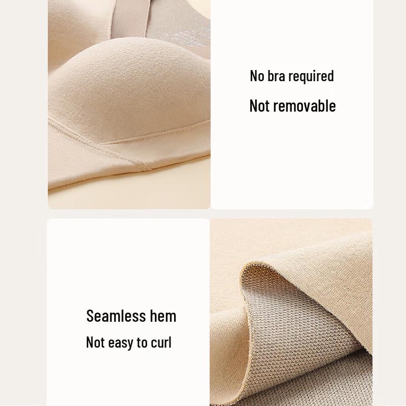 Urban Beauty Women's Graphene Thermal Vest with Built-in Bra