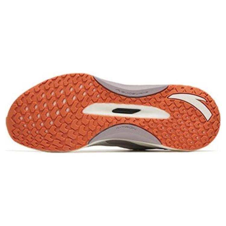 New Anta Gen 3.0 Lite Anti Slip And Wear Resistant Rebound Low Top Running Shoes Women's Sand Grain Gray 122315586-4