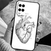 Human Heart Anatomy Case For OPPO A72 A52 A54S A57S A17 A77 A74 A94 A5 A9 A53 A15 A16 A76 A96 A18 A58 A78 A98