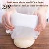 Portable Dough Mixing Pouch Silicone Kneading Bag Non-Stick Flour And Proofing Bag Easy Clean Baking Equipment for Baking Reusable Kitchen
