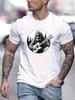 Unisex's Guitarist & Sasquatch Graphic T-Shirt