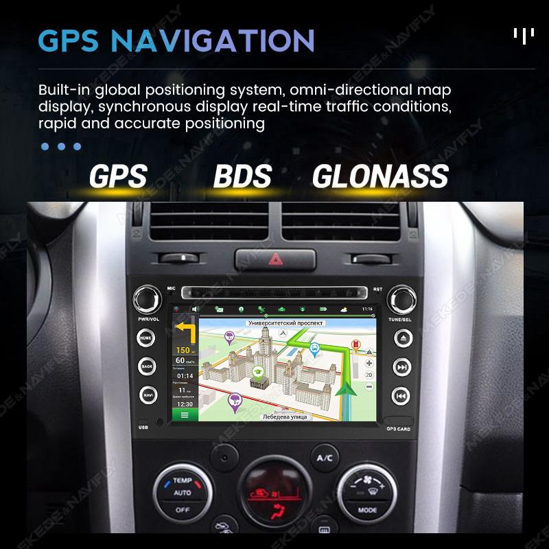 7inch Car Radio For Suzuki Grand Vitara 2005-2012 2013 2015 Multimedia GPS Navigation Stereo Player CarPlay Android Auto WIFI