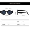 Vintage Brand Designer Irregular Wave Sunglasses Women Sun Glasses For Men Popular Punk Fashion Luxury Funny Cute Shades UV400