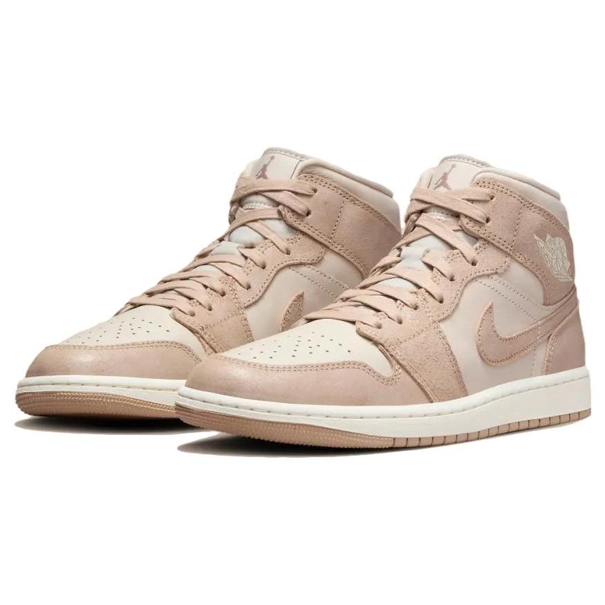 New JORDAN 1 Mid Se Legend Light Brown Women's FJ3448-200