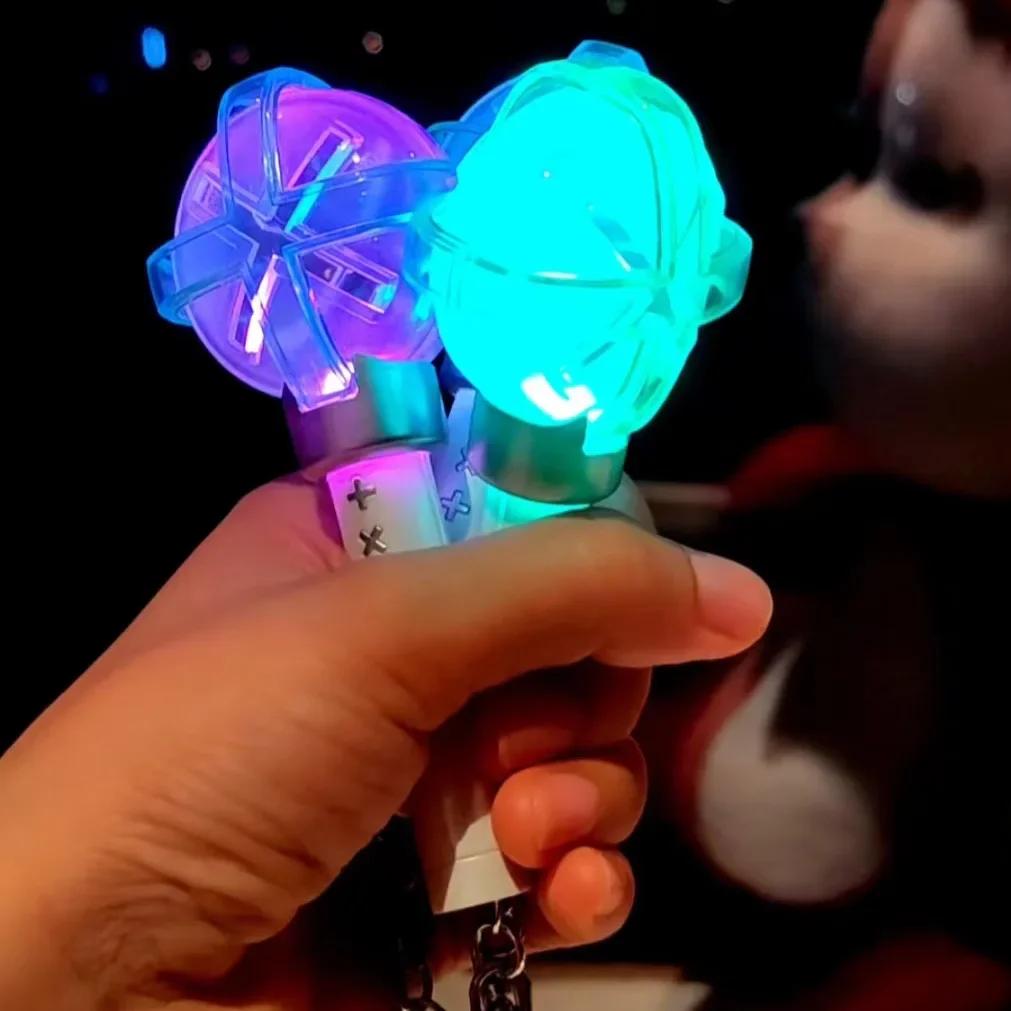 Yiran Toy 1 Unisex Light Latest Txt Mini Stick Keychains Ingenious Stretchable S Keyrings Bag Pendant Key Tings Fans Collections Gifts