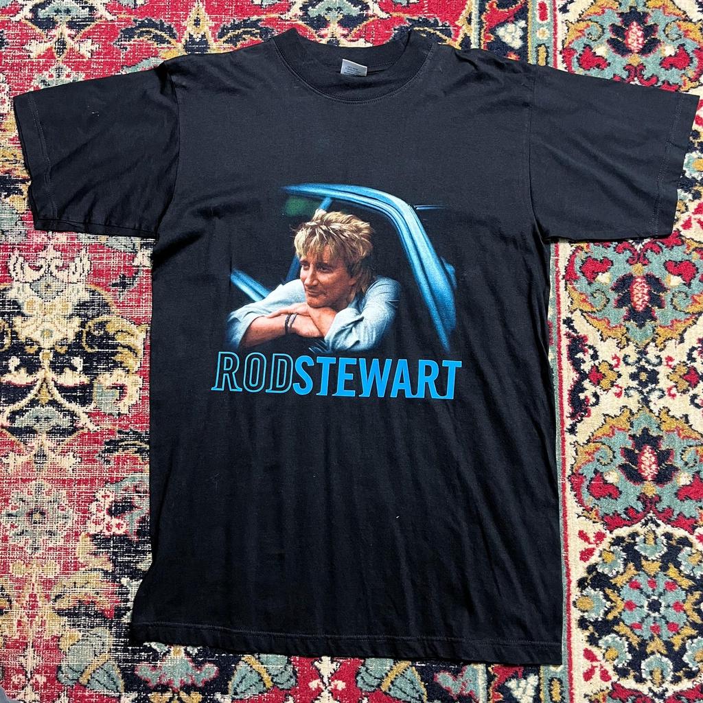 Vintage Rod Stewart Tour 2002 T-Shirt Size M
