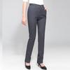 Women's Slim-Fit Trousers, Mid-Waist, Men's Straight-Leg Pants, Versatile Business and Professional Wear