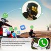 BT31 Motorradhelm-Headset Bluetooth Interphone Wasserdichter kabelloser Kopfhörer mit Mikrofon Automatische Freisprecheinrichtung Anrufbeantwortung