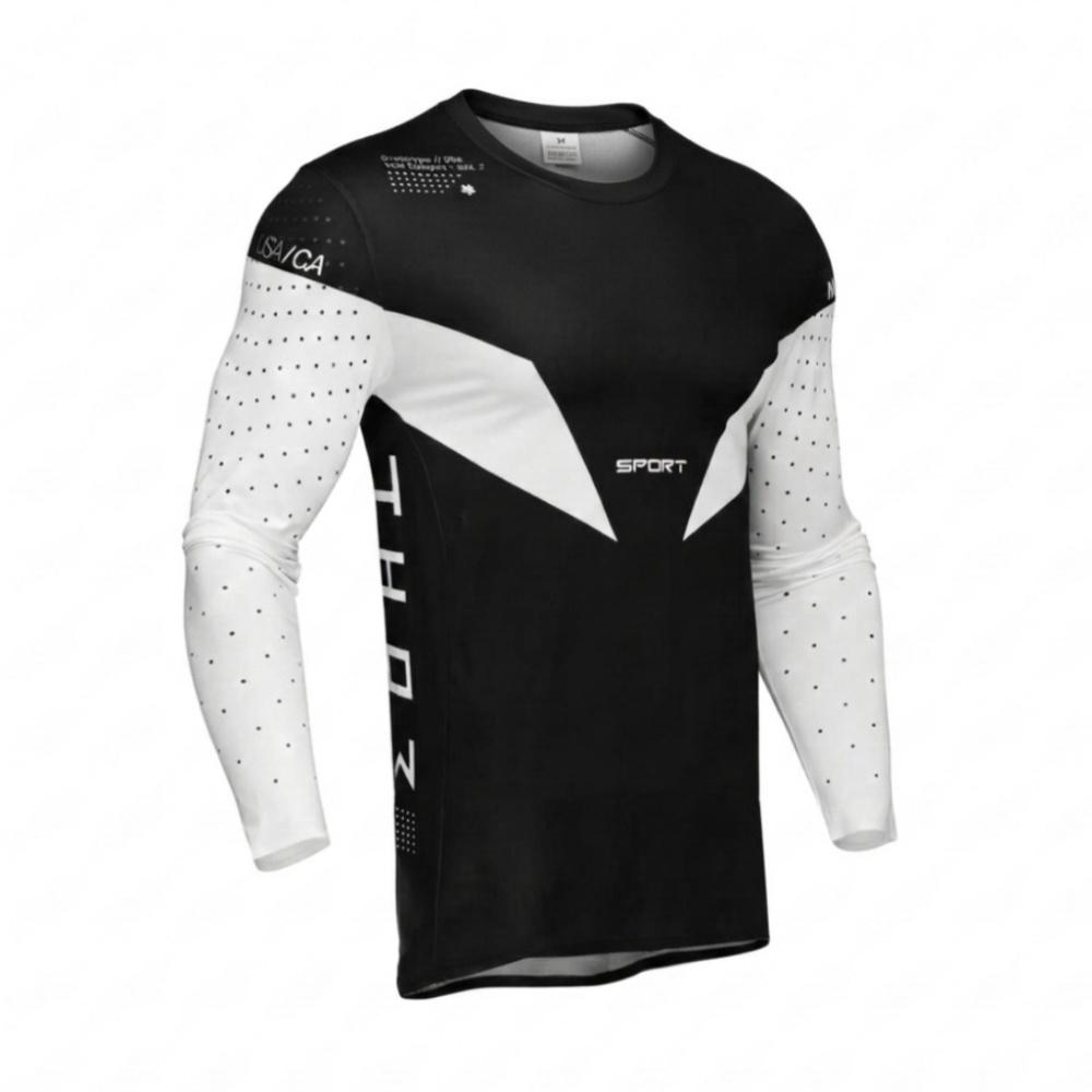 2026 Racing MX Motocross Jersey Long Sleeve Downhill Ciclismo Motorcycle Cycling MOTO BMX T-Shirt Bicycle Off-road MTB Clothing