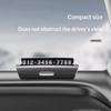 Car Temporary Parking Number Plate Luminous Phone Hidden Moving Car Number Creative Simple Number Plate Dashboard Ornament
