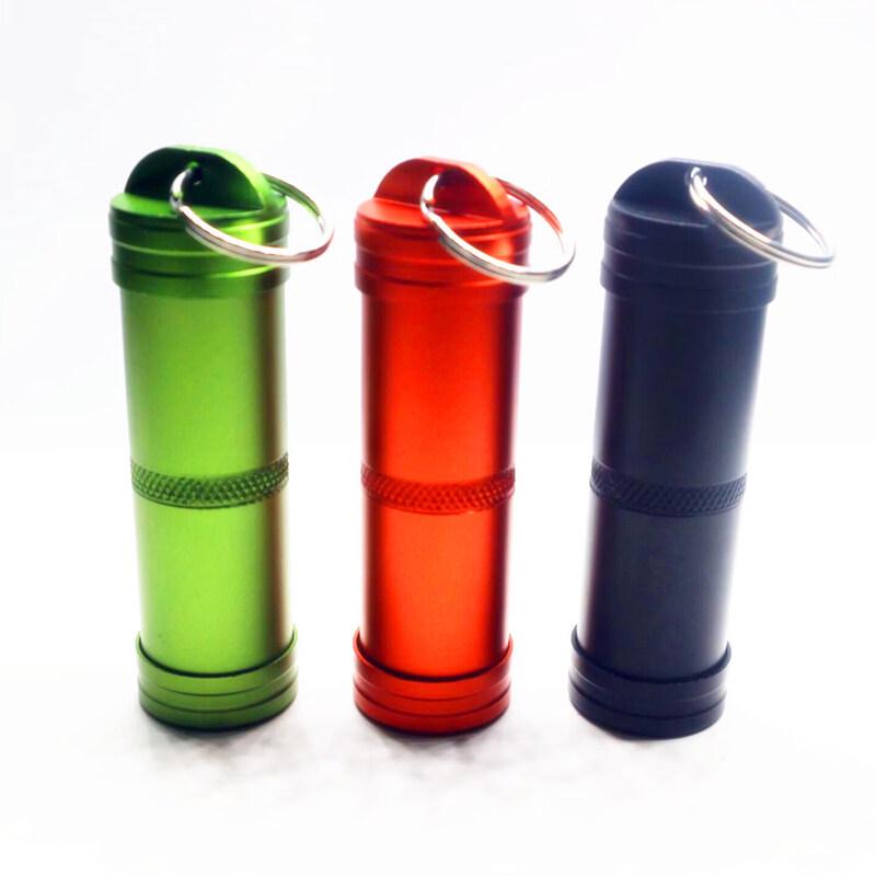 Miflame Metal Capsule Keychain Survival Gear
