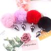 Bunny Tail Fur Ball Anal Plug - Unisex Adult Toy for Pleasure