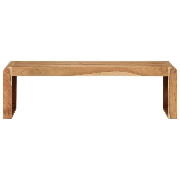 VidaXL Meuble TV 110x33x33 cm bois d'acacia massif 351648