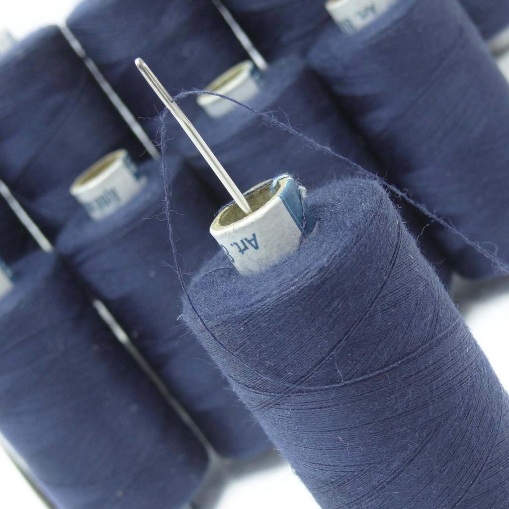 Overlock-Nähspule, Handmaschine, Polyester, kastanienbraun, Röhre, Serger, 800 Meter