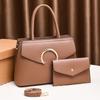 Stylish Urban Pu Handbag With Inner Pockets For Work And Leisure