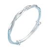 Mobius Ring Open Bracelet: Versatile, Elegant Accessory for Everyday Wear. Perfect as a Stylish Gift.