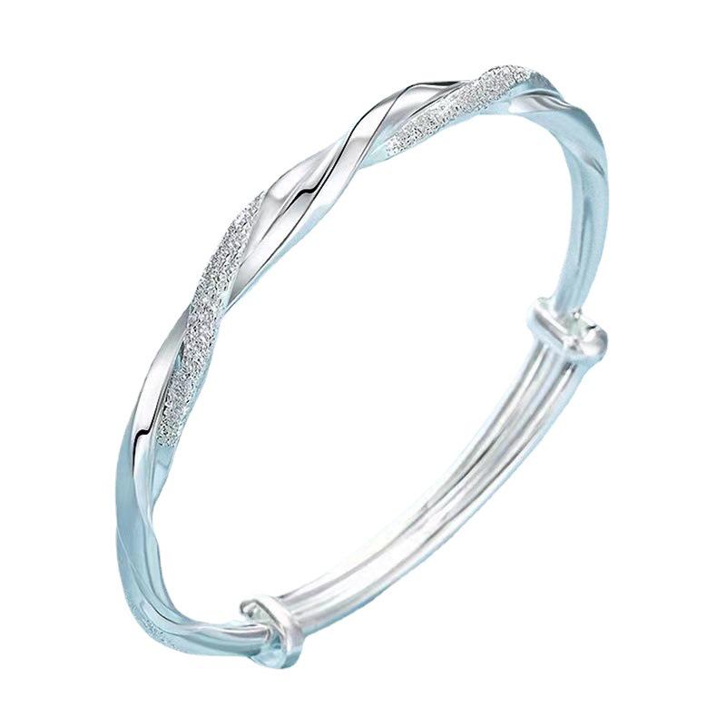 Mobius Ring Open Bracelet: Versatile, Elegant Accessory for Everyday Wear. Perfect as a Stylish Gift.