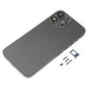 Back Housing Cover with SIM Card Tray & Side  Keys & Camera Lens for iPhone 13 Pro Max