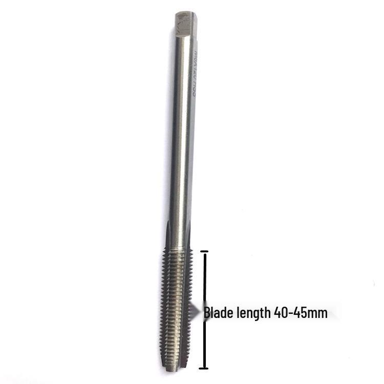 Long Flute Machine Tap with Thin Shank – M3-M12 x 100x150 Fine Thread