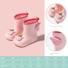 Kids Raincoat Girl 1 Long Full Body Rainproof Lightweight Cartoon School Schoolbag Seat 3 Years Old Baby Poncho Rain Boots