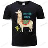 Cute No Prob Llama T Shirt Women Funny Cartoon Alpacas Animal Print Tshirt Summer Top Female Tshirt Girls Graphic Streetwear