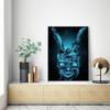 1pc Movie Donnie D-Darko Poster Self-adhesive Art Poster Waterproof Paper Sticker Coffee House Bar Room Wall Decor