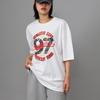 Seutailligseu 97 Manhattan Pure Cotton Oversized Short Sleeve T-Shirt 3 Colors