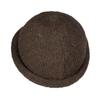 CROOGO Cute Knit Roll Brimless Hat for Fall and Warm Wool Perfect for Outdoors and Brown KH25Q25 Cap, Winter, Beanie, Unisex, Round, Brimless, Travel,