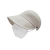 Women's sun protection cap, open-top cap that can be tied into a ponytail, provides sun protection and UV protection, versatile, makes the face look