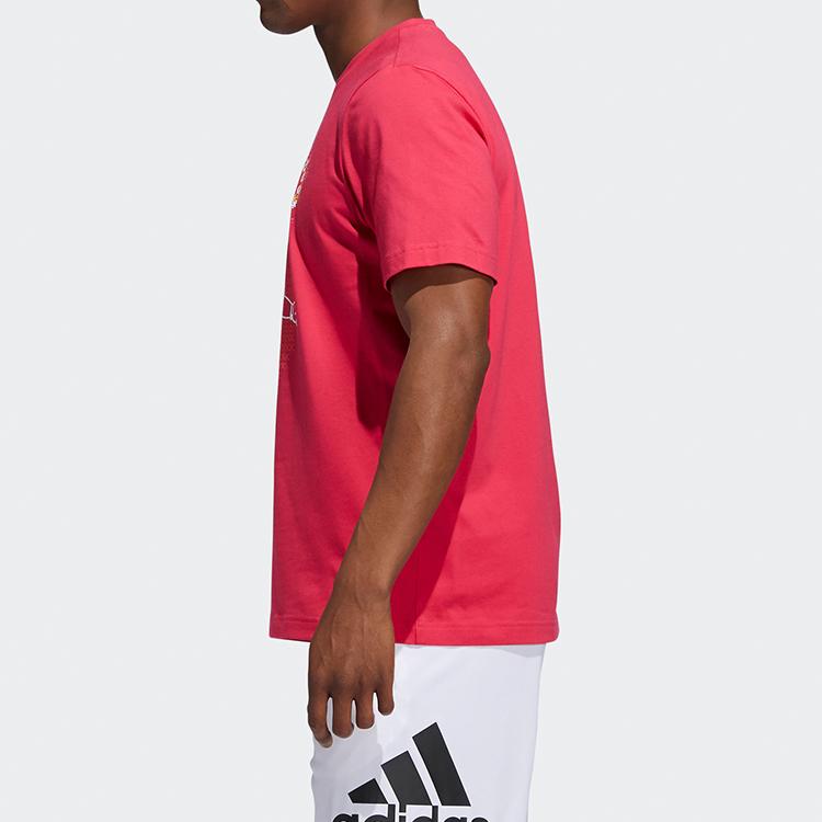 Adidas T Shirts Men's Energy Powder Crew Neck Moderate Straight Fit GI8888