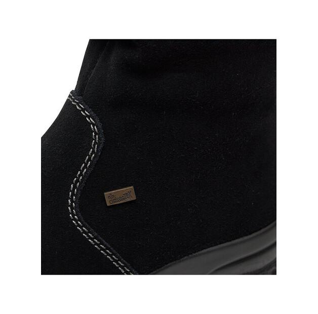Rieker Z7171-01 Black Ankle Boots