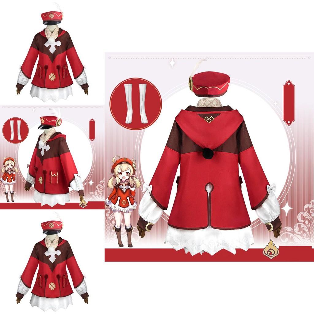 High-quality Genshin Impact Klee Cosplay Costume For Ultimate Halloween Fun