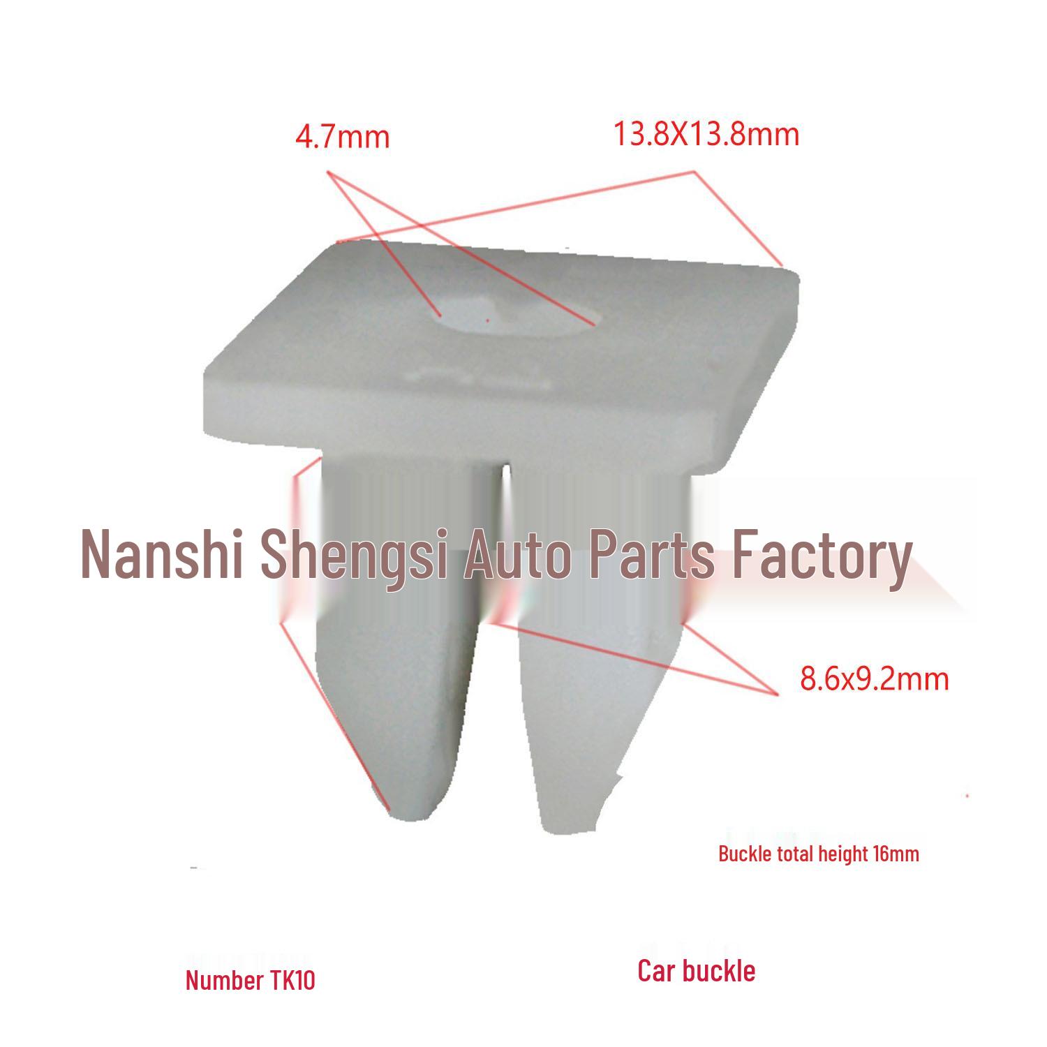 

Universal Car Trim Panel Nylon Clip for Lamp Installation 10000 Pieces