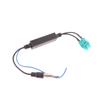 Dual Head FAKRA RF Antenna Converter Car FM Radio Antenna Adapter Head With Amplifier For Volkswagen Touareg/Cayenne