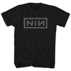 Nine Inch Nails Grey NIN Logo Mens T T-Shirt Music Classic Rock Band Tee New Black