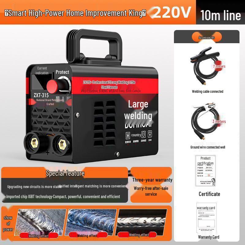 Dual Voltage 220v/380v Compact Automatic Welding Machine 315