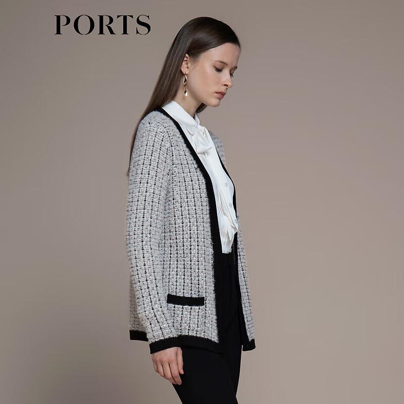 PORTS Women's Sparkle Knit Cardigan