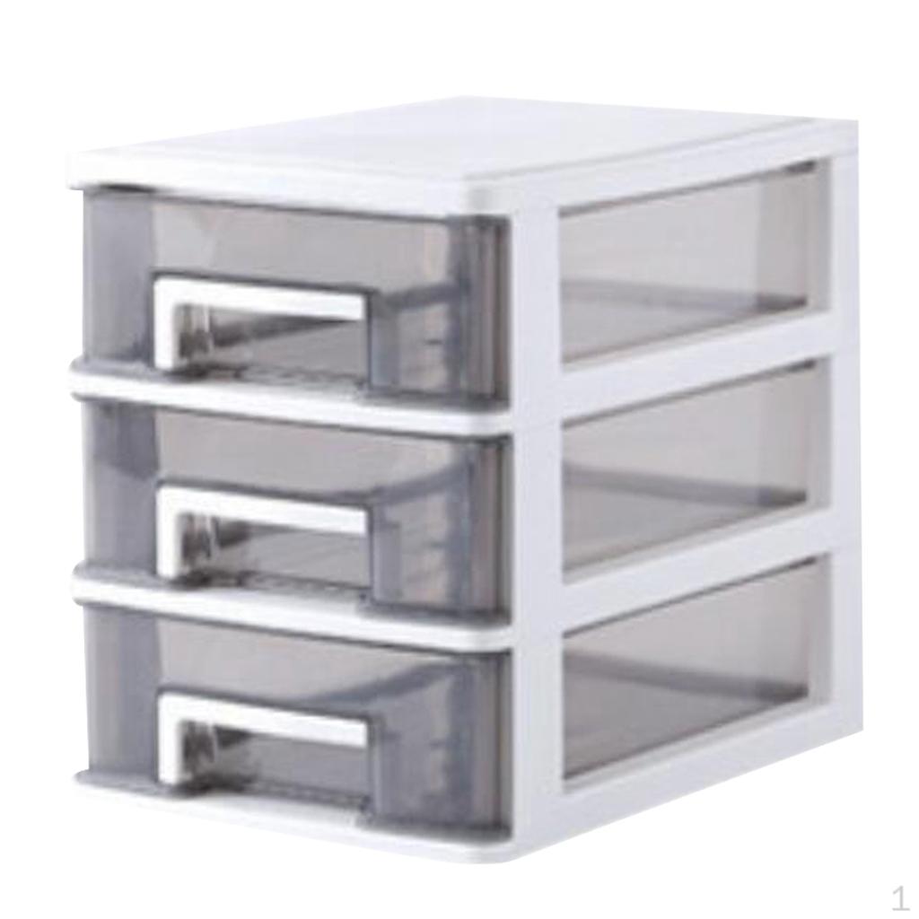 

Organizer Holder Storage Rack Caddy for Countertop And Vanity Table 3 Tiers серый