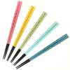 In Our Own Factory In Fukui Wooden Chopsticks In Traditional Japanese Set of 5 Pairs Pair Per Wakasa Lacquer 5 Made In Chopstick Perfect for A Great