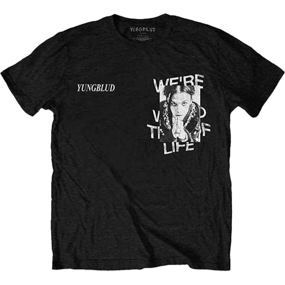 Men s Yungblud Weird Time Of Life T-shirt X-Large Black XXL