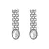 Stylish Pearls Earrings Eye Catching Earrings Alloy Texture Comfortable Pearls Earrings for Daily Wear and Parties