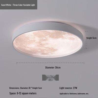 LED stropní světlo Měsíční bublina