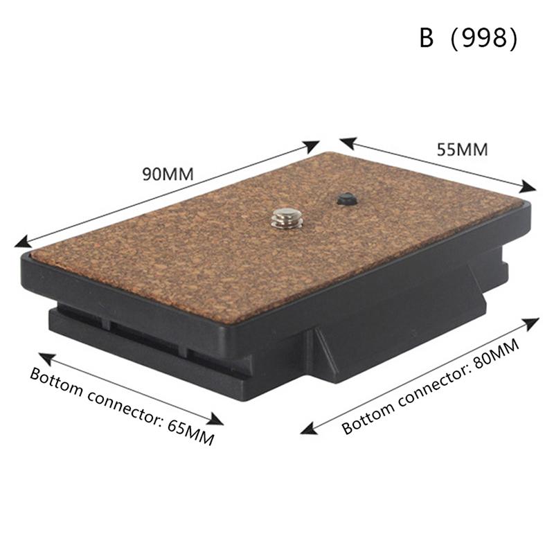 Placă pentru cameră Placă cu eliberare rapidă Placă universală pentru trepied Adaptor pentru montare monopied