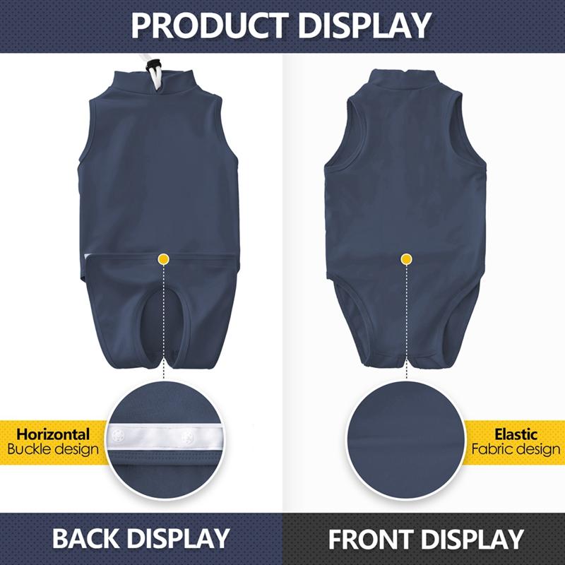 Pet Surgical Gowns Cat Recovery Anti-licking Clothes