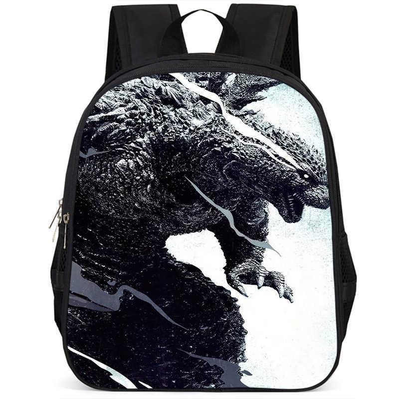 Stilingas Godzilla 15 colių didelės talpos lengvas mokyklos kuprinė vaikams