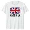 Made In Uk United Kingdom Countries Mens Womens Graphic Tee Shirt