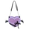 Lovely Little Devil Wings Pain Bag Comic Show Girls Crossbody Shoulder Bag Doll Receive Handbag Women Punk Heart Itabags