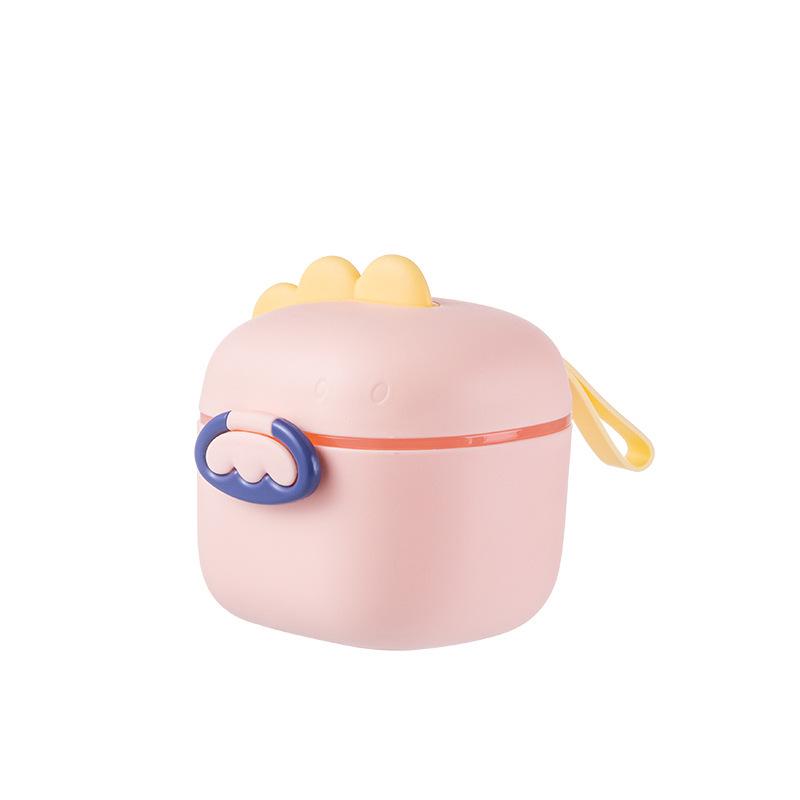 Portable Dinosaur Baby Formula and Snack Dispenser - Large Capacity Storage Jars