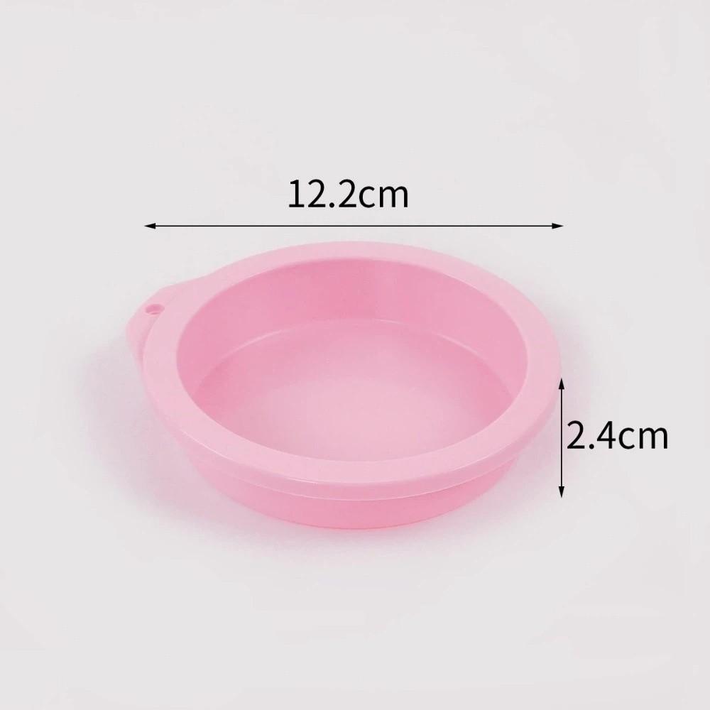 New 4/6/8inch Round Cake Mould Silicone DIY Silicone Cake Pan NonStick Surface Reusable Bakeware Mold Baking Tool